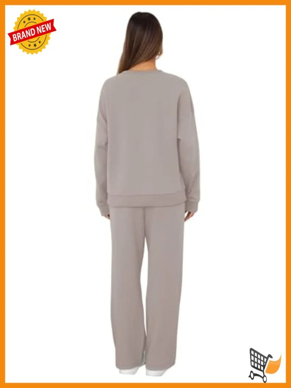 Women's 2 Piece Sweatshirt and Jogger Set Casual Lounge Outfit